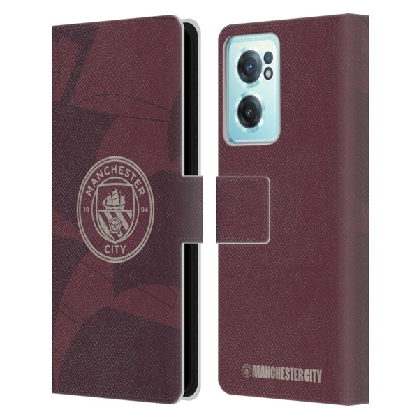 Manchester City Man City FC 2024/25 Badge Kit Third Leather Book Wallet Case Cover For OnePlus Nord CE 2 5G