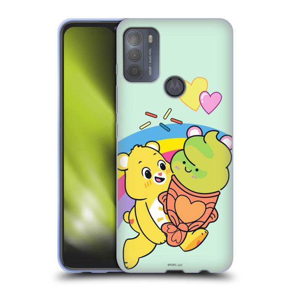 Care Bears Sweet And Savory Funshine Ice Cream Soft Gel Case for Motorola Moto G50