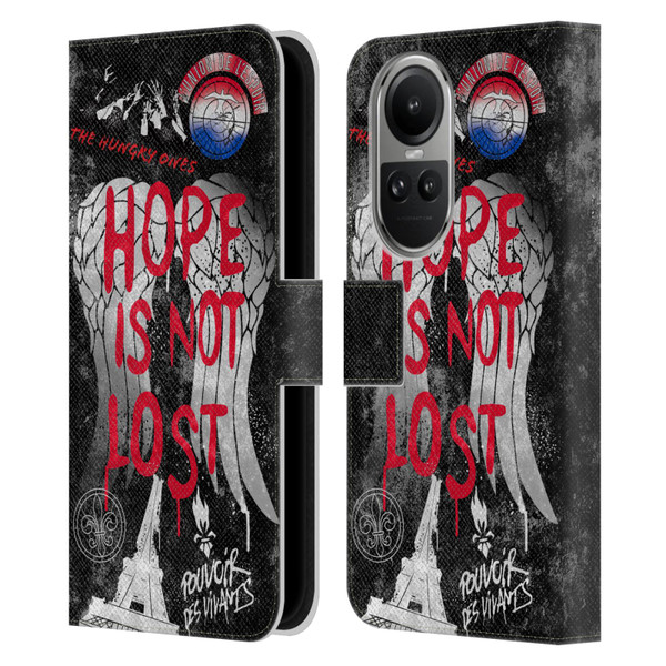 The Walking Dead: Daryl Dixon Graphics Hope Is Not Lost Leather Book Wallet Case Cover For OPPO Reno10 5G / Reno10 Pro 5G