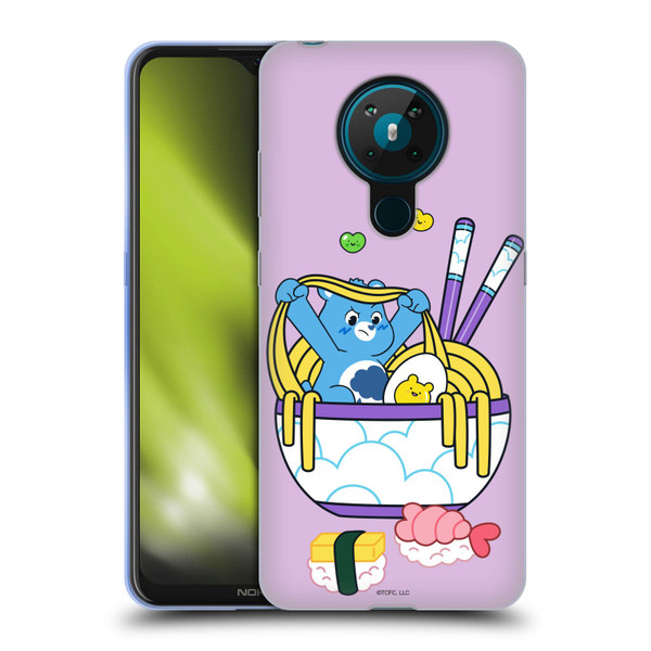 Care Bears Sweet And Savory Grumpy Ramen Sushi Soft Gel Case for Nokia 5.3