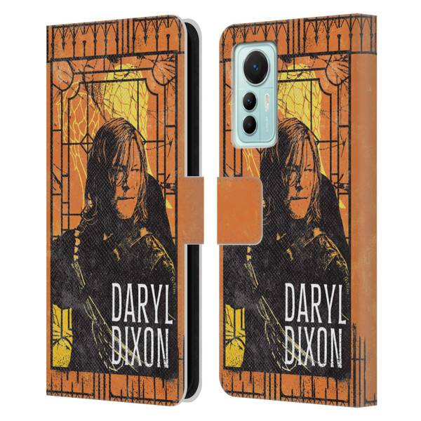 The Walking Dead: Daryl Dixon Graphics Character Art Leather Book Wallet Case Cover For Xiaomi 12 Lite