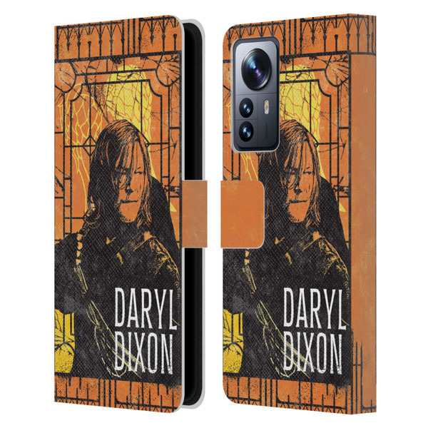 The Walking Dead: Daryl Dixon Graphics Character Art Leather Book Wallet Case Cover For Xiaomi 12 Pro