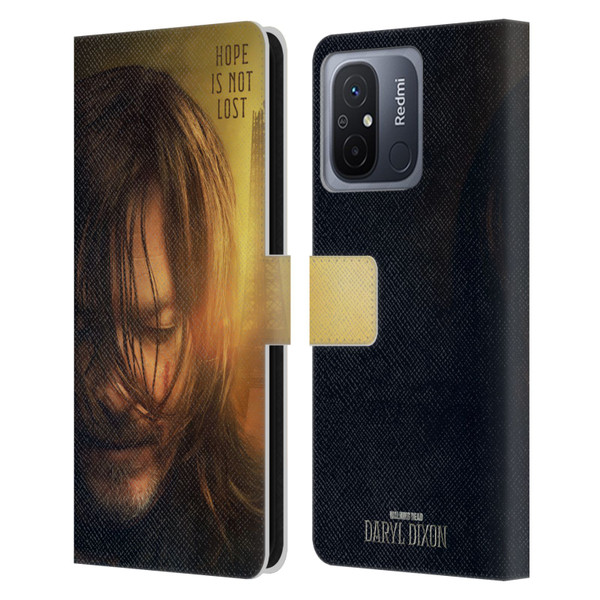 The Walking Dead: Daryl Dixon Key Art Full Face Leather Book Wallet Case Cover For Xiaomi Redmi 12C