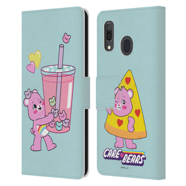 Care Bears Sweet And Savory Cheer Drink Leather Book Wallet Case Cover For Samsung Galaxy A33 5G (2022)