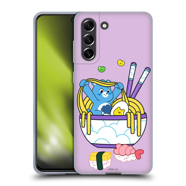 Care Bears Sweet And Savory Grumpy Ramen Sushi Soft Gel Case for Samsung Galaxy S21 FE 5G