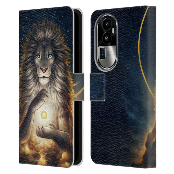 Jonas "JoJoesArt" Jödicke Wildlife 2 Soul Keeper Leather Book Wallet Case Cover For OPPO Reno10 Pro+