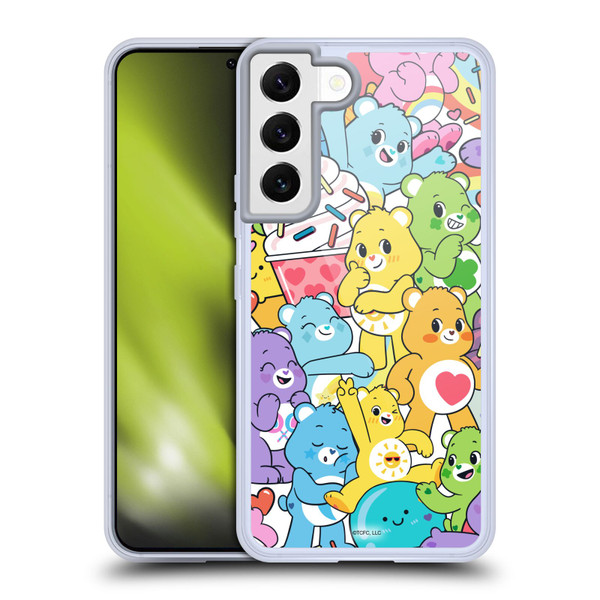 Care Bears Sweet And Savory Character Pattern Soft Gel Case for Samsung Galaxy S22 5G