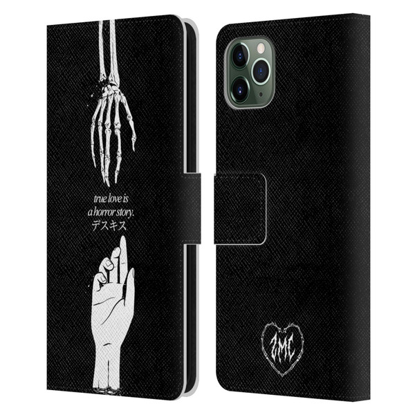 Zombie Makeout Club Graphics True Love Leather Book Wallet Case Cover For Apple iPhone 11 Pro Max