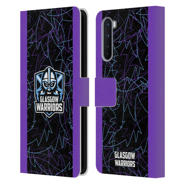 Glasgow Warriors 2024/25 Crest Kit Third Leather Book Wallet Case Cover For OnePlus Nord 5G