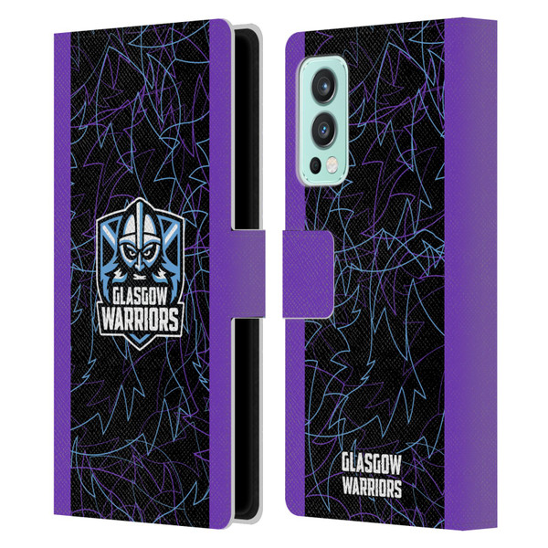 Glasgow Warriors 2024/25 Crest Kit Third Leather Book Wallet Case Cover For OnePlus Nord 2 5G