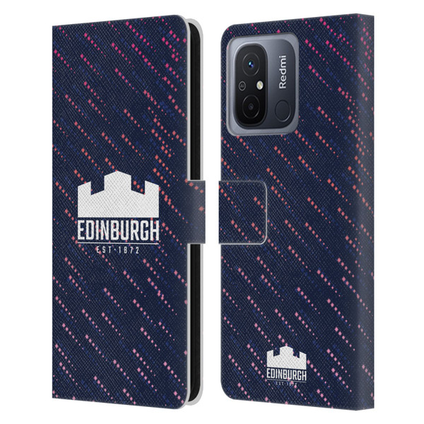 Edinburgh Rugby 2024/25 Crest Kit Training Leather Book Wallet Case Cover For Xiaomi Redmi 12C