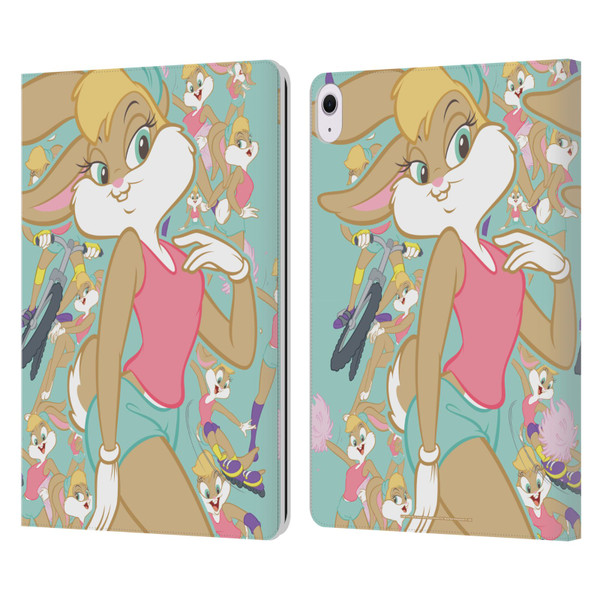 Looney Tunes Graphics and Characters Lola Bunny Leather Book Wallet Case Cover For Apple iPad Air 13 2024