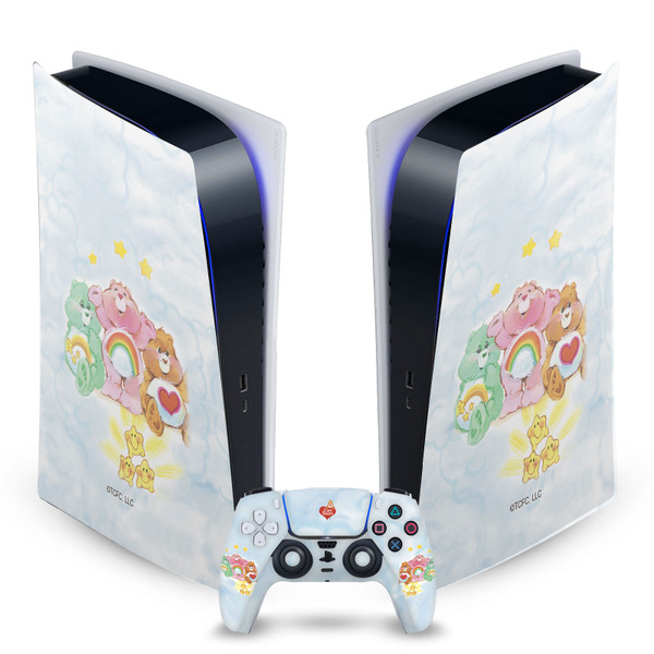 Care Bears Classic Group Vinyl Sticker Skin Decal Cover for Sony PS5 Digital Edition Bundle
