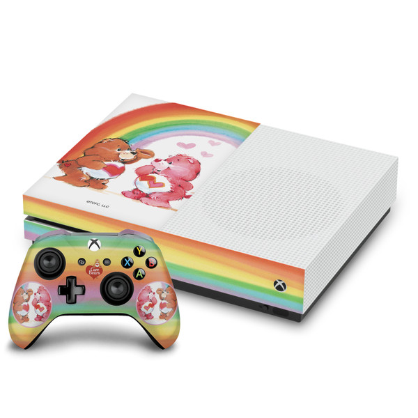 Care Bears Classic Rainbow Vinyl Sticker Skin Decal Cover for Microsoft One S Console & Controller