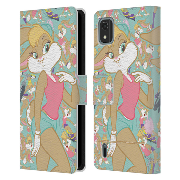 Looney Tunes Graphics and Characters Lola Bunny Leather Book Wallet Case Cover For Nokia C2 2nd Edition