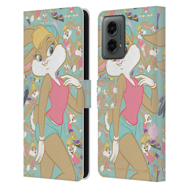 Looney Tunes Graphics and Characters Lola Bunny Leather Book Wallet Case Cover For Motorola Moto G (2024)