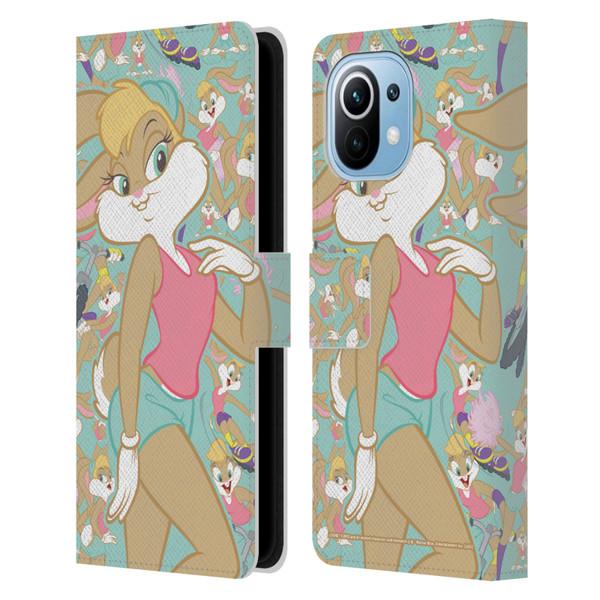Looney Tunes Graphics and Characters Lola Bunny Leather Book Wallet Case Cover For Xiaomi Mi 11