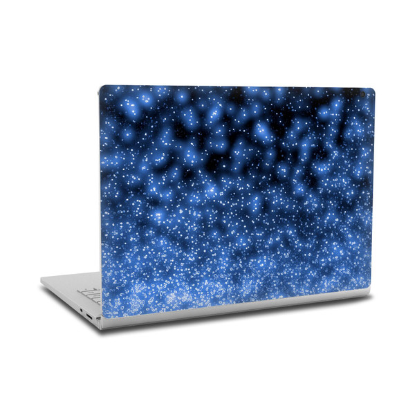 Monika Strigel Magic Lights Black Blue Vinyl Sticker Skin Decal Cover for Microsoft Surface Book 2