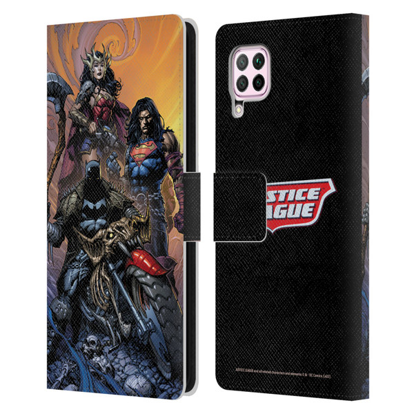 Justice League DC Comics Comic Book Covers Dark Knights Metal #1 Leather Book Wallet Case Cover For Huawei Nova 6 SE / P40 Lite