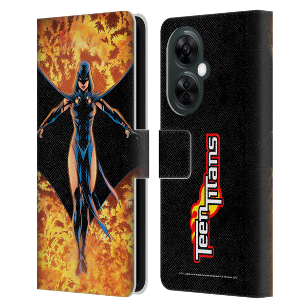 Justice League DC Comics Teen Titans Comic Art #8 Raven Leather Book Wallet Case Cover For OnePlus Nord CE 3 Lite 5G