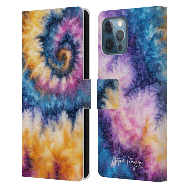 Nature Magick Color Tints Dramatic Leather Book Wallet Case Cover For Apple iPhone 12 Pro Max
