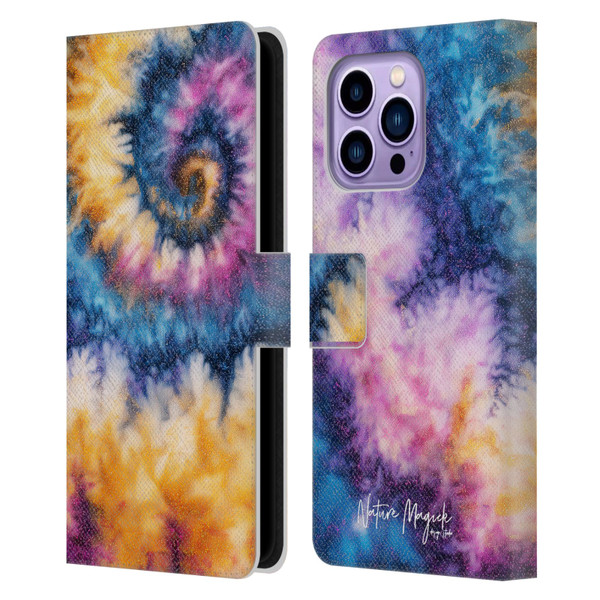 Nature Magick Color Tints Dramatic Leather Book Wallet Case Cover For Apple iPhone 14 Pro Max