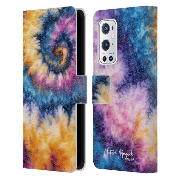 Nature Magick Color Tints Dramatic Leather Book Wallet Case Cover For OnePlus 9 Pro