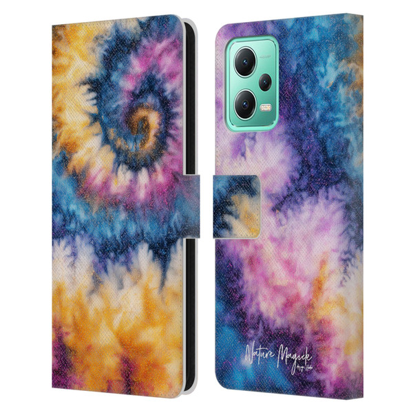Nature Magick Color Tints Dramatic Leather Book Wallet Case Cover For Xiaomi Redmi Note 12 5G