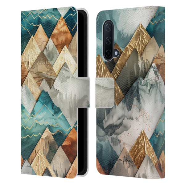 Nature Magick Fascinating Hills Decorative Leather Book Wallet Case Cover For OnePlus Nord CE 5G