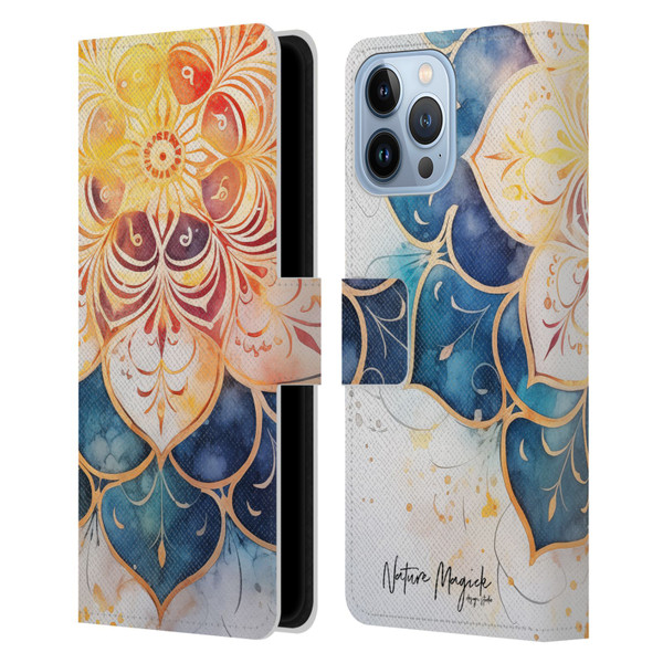 Nature Magick Lush Ring Wealth Leather Book Wallet Case Cover For Apple iPhone 13 Pro Max