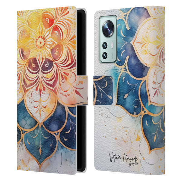 Nature Magick Lush Ring Wealth Leather Book Wallet Case Cover For Xiaomi 12