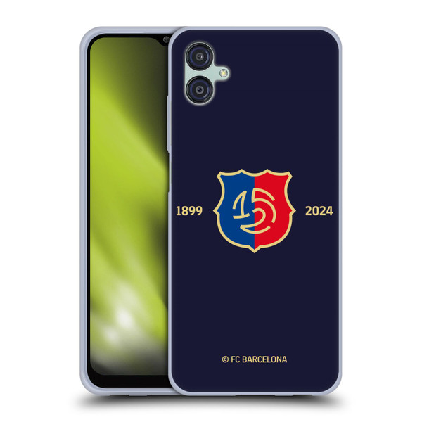 FC Barcelona 125th Anniversary Logo Stack Soft Gel Case for Samsung Galaxy M04 5G / A04e