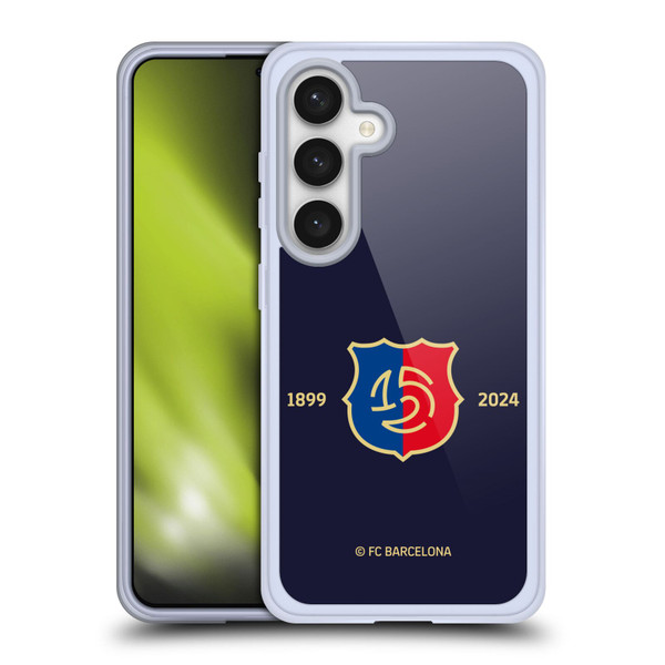 FC Barcelona 125th Anniversary Logo Stack Soft Gel Case for Samsung Galaxy S24 5G