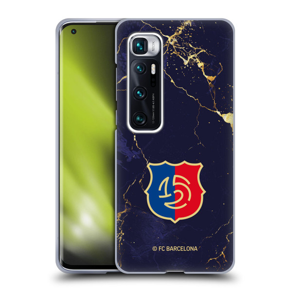 FC Barcelona 125th Anniversary Logo Marble Soft Gel Case for Xiaomi Mi 10 Ultra 5G