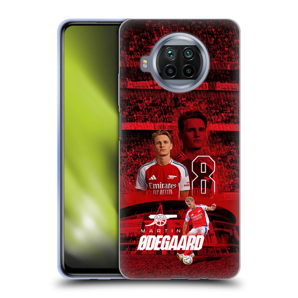Arsenal FC 2024/25 First Team Martin Ødegaard Soft Gel Case for Xiaomi Mi 10T Lite 5G