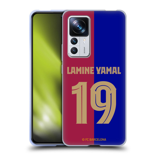 FC Barcelona 2024/25 Players Home Kit Lamine Yamal Soft Gel Case for Xiaomi 12T Pro