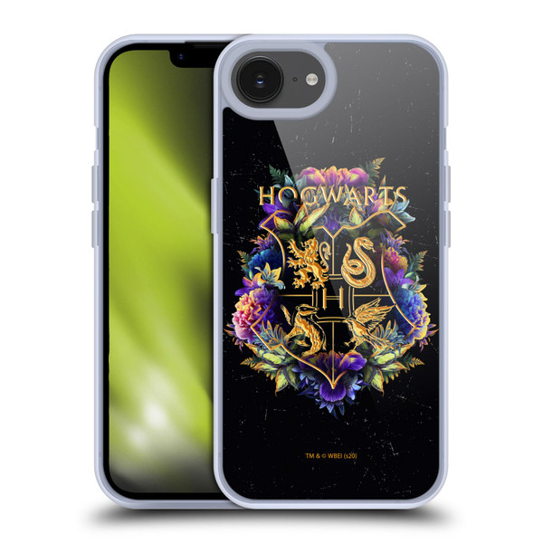 Harry Potter Deathly Hallows XXXI Hogwarts Crest 1 Soft Gel Case for Apple iPhone 16e