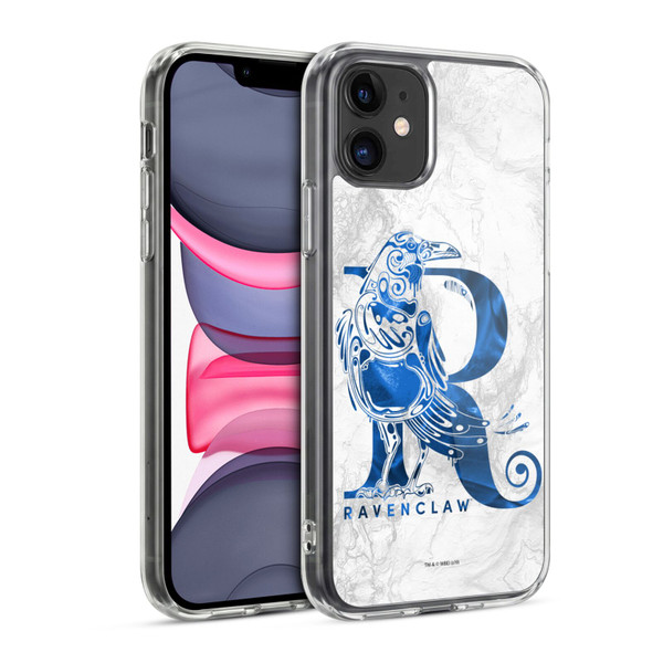 Harry Potter Deathly Hallows IX Ravenclaw Aguamenti Soft Gel Case for Apple iPhone 11