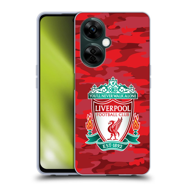 Liverpool Football Club Camou Home Colourways Crest Soft Gel Case for OnePlus Nord N30