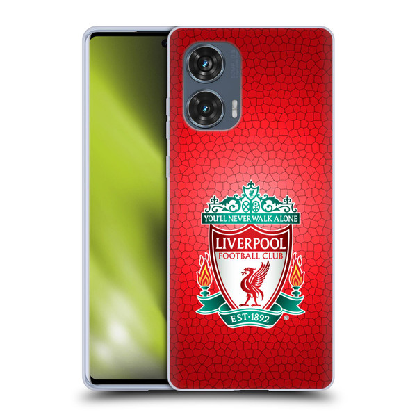 Liverpool Football Club Crest 2 Red Pixel 1 Soft Gel Case for Motorola Edge 50 Fusion