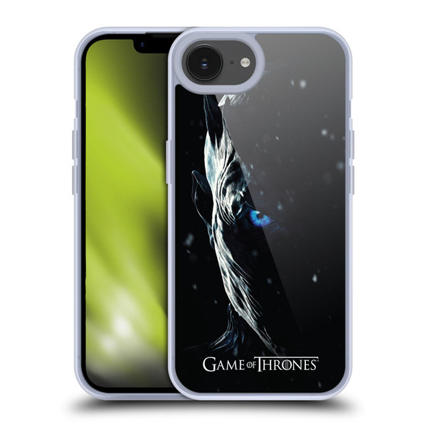 HBO Game of Thrones Season 7 Key Art Night King Soft Gel Case for Apple iPhone 16e