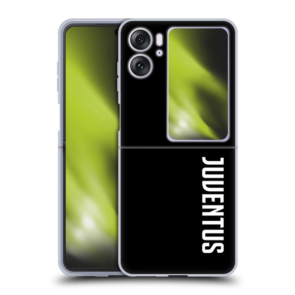 Juventus Football Club Lifestyle 2 Logotype Soft Gel Case for OPPO Find N2 Flip