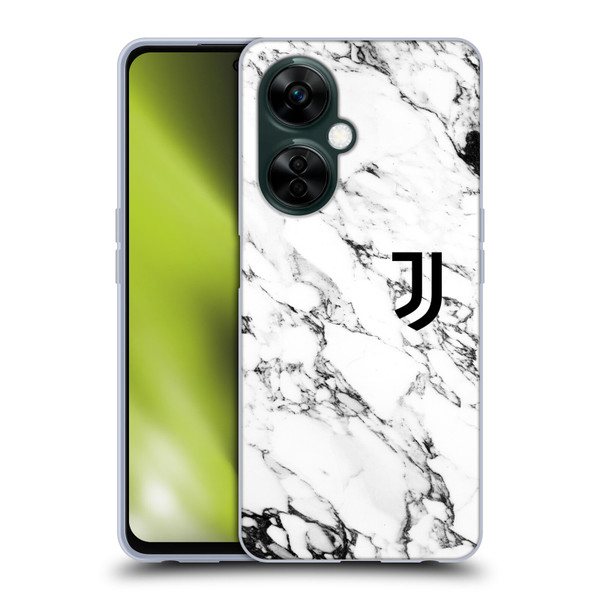Juventus Football Club Marble White Soft Gel Case for OnePlus Nord N30