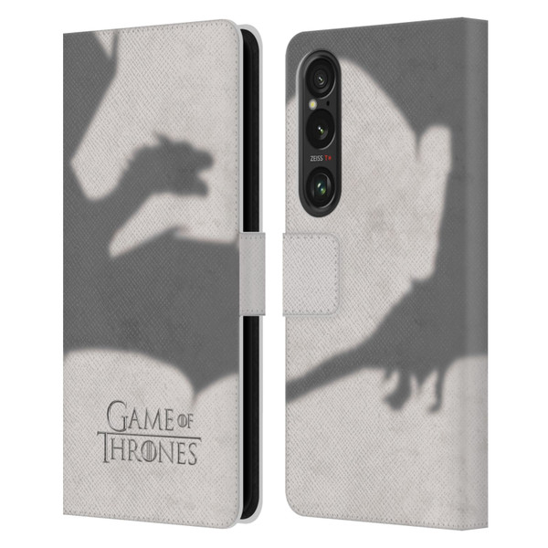 HBO Game of Thrones Key Art Dragon Leather Book Wallet Case Cover For Sony Xperia 1 VI 5G