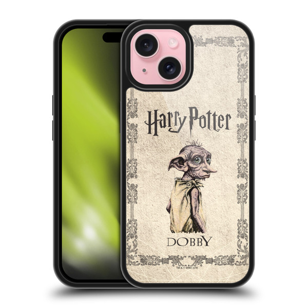 Harry Potter Chamber Of Secrets II Dobby House Elf Creature Gel Armour Case For Apple iPhone 15