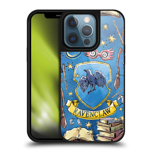 Harry Potter Deathly Hallows XIII Ravenclaw Pattern Gel Armour Case For Apple iPhone 13 Pro Harry Potter Deathly Hallows XIII Ravenclaw Pattern Gel Armour Case For Apple iPhone 13 Pro
