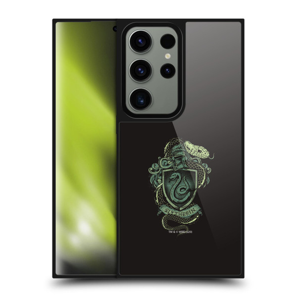 Harry Potter Deathly Hallows XIV Slytherin Gel Armour Case For Samsung Galaxy S24 Ultra 5G