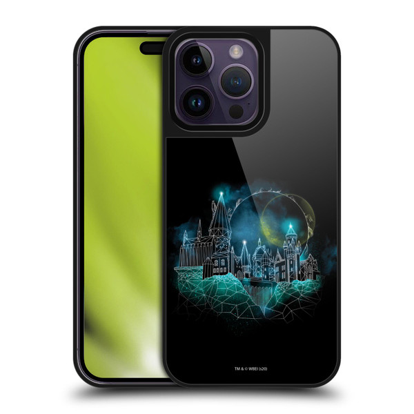 Harry Potter Deathly Hallows XVIII Hogwarts Gel Armour Case For Apple iPhone 14 Pro Max