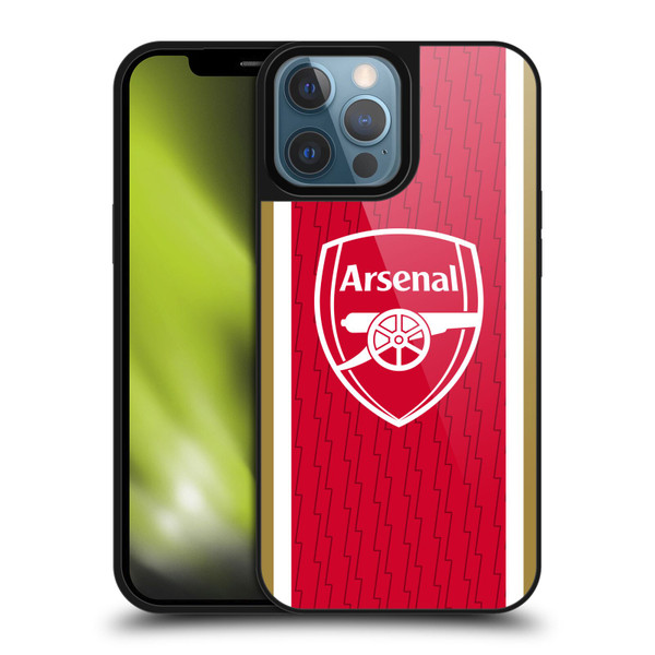 Arsenal FC 2023/24 Crest Kit Home Gel Armour Case For Apple iPhone 13 Pro Max