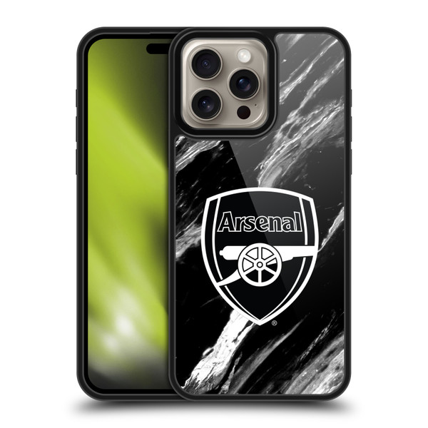 Arsenal FC Crest Patterns Marble Gel Armour Case For Apple iPhone 16 Pro Max Arsenal FC Crest Patterns Marble Gel Armour Case For Apple iPhone 16 Pro Max